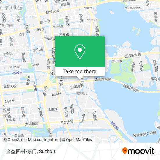 金益四村-东门 map