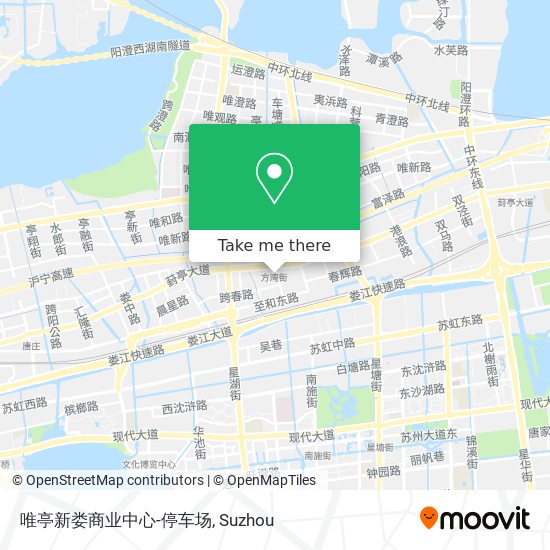 唯亭新娄商业中心-停车场 map