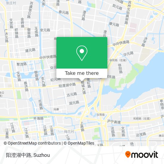 阳澄湖中路 map