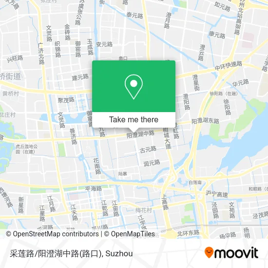 采莲路/阳澄湖中路(路口) map