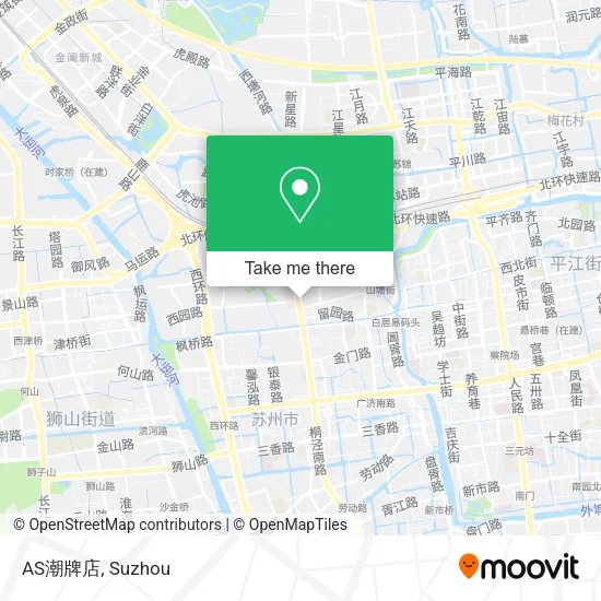AS潮牌店 map