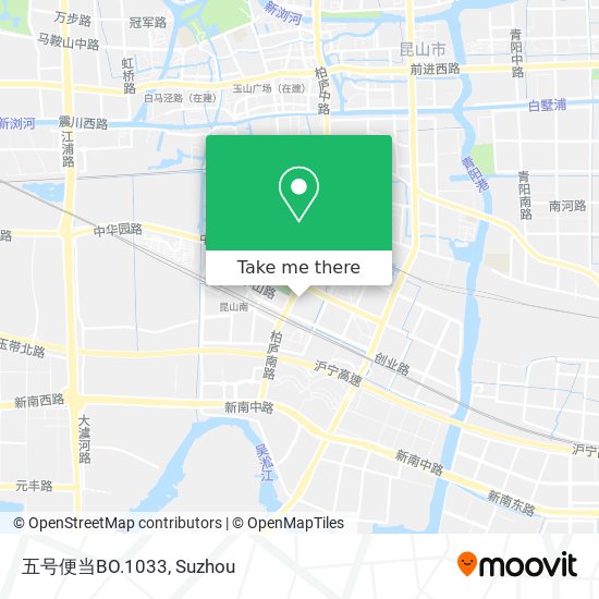五号便当BO.1033 map