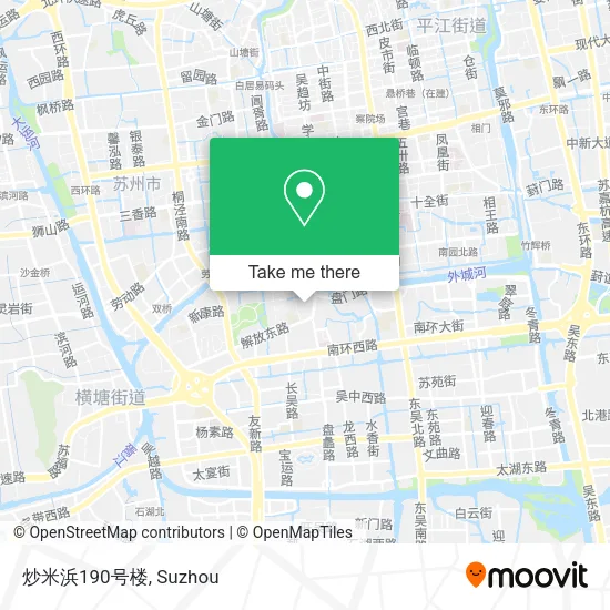 炒米浜190号楼 map