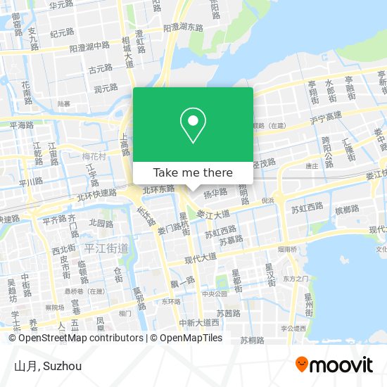 山月 map