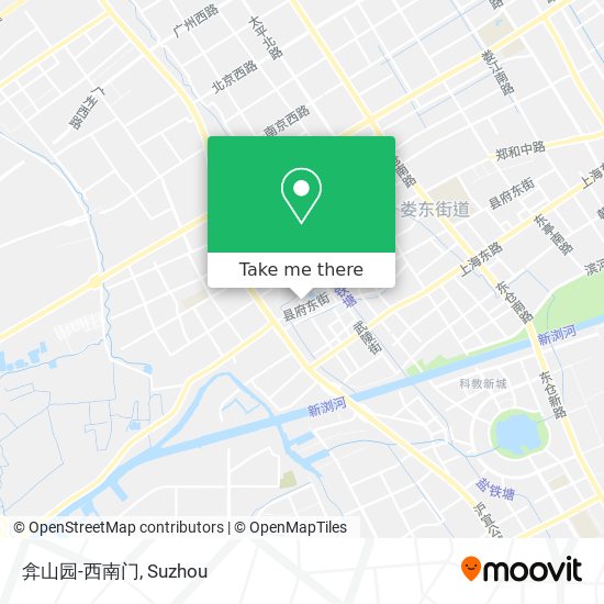 弇山园-西南门 map