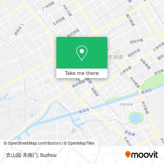 弇山园-东南门 map