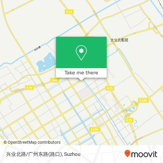 兴业北路/广州东路(路口) map