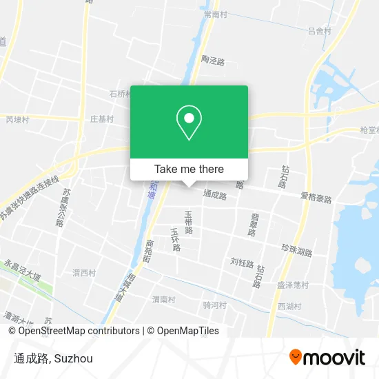 通成路 map
