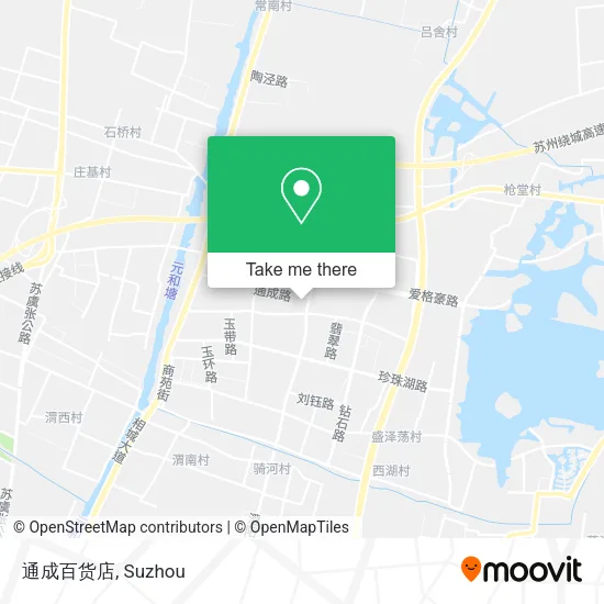 通成百货店 map