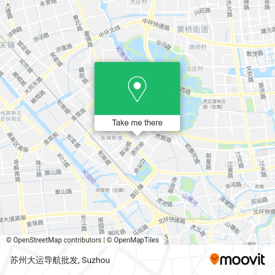 苏州大运导航批发 map