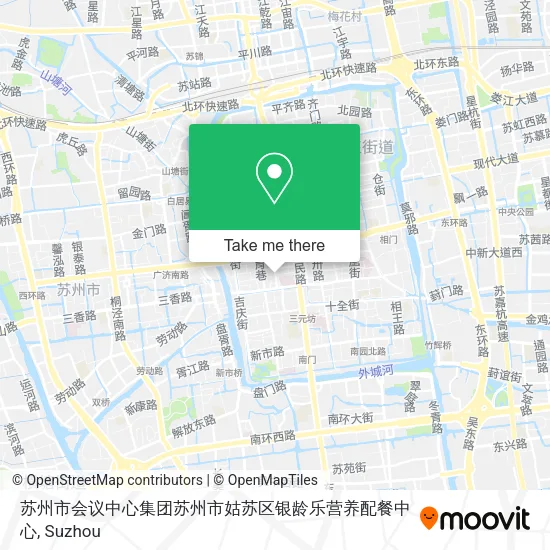 苏州市会议中心集团苏州市姑苏区银龄乐营养配餐中心 map