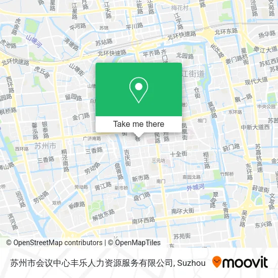 苏州市会议中心丰乐人力资源服务有限公司 map
