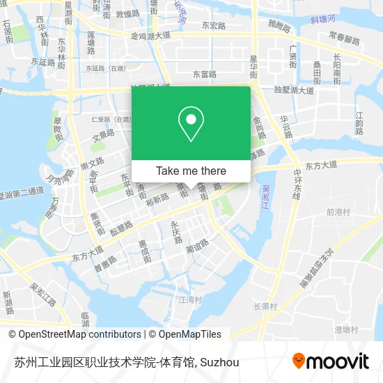 苏州工业园区职业技术学院-体育馆 map