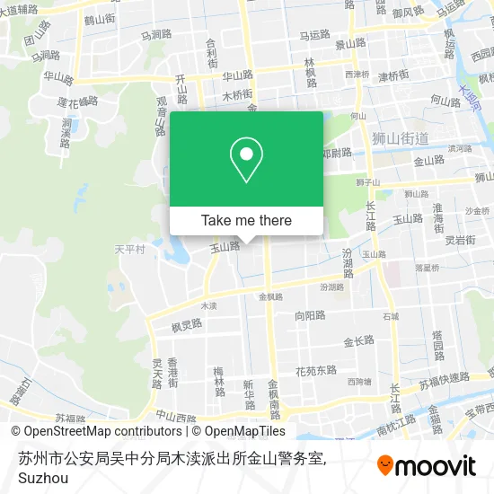 苏州市公安局吴中分局木渎派出所金山警务室 map