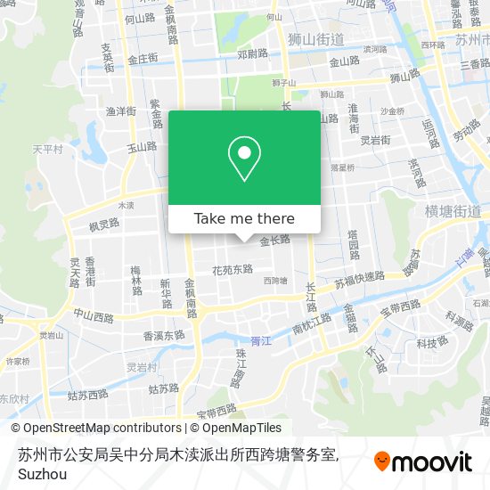 苏州市公安局吴中分局木渎派出所西跨塘警务室 map