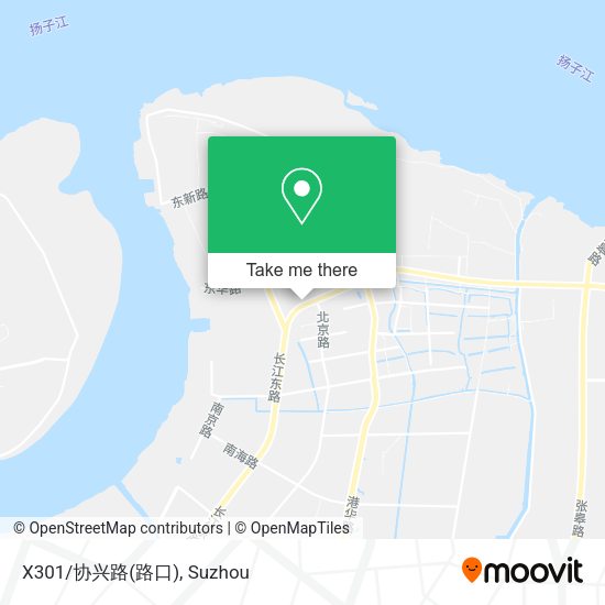 X301/协兴路(路口) map