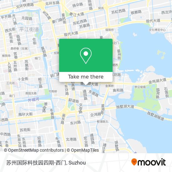 苏州国际科技园四期-西门 map