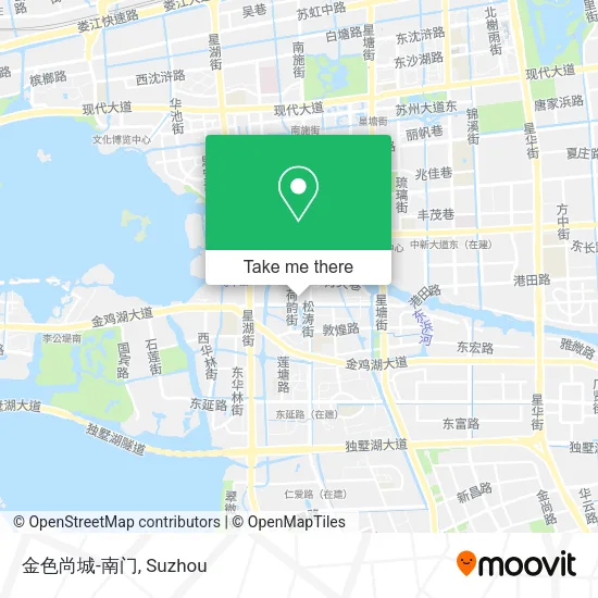 金色尚城-南门 map