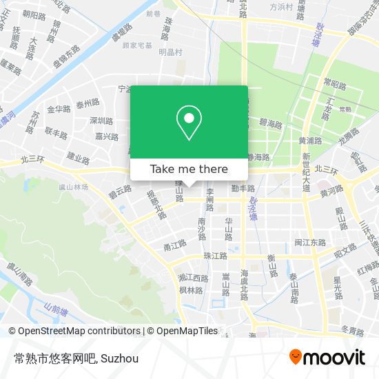 常熟市悠客网吧 map