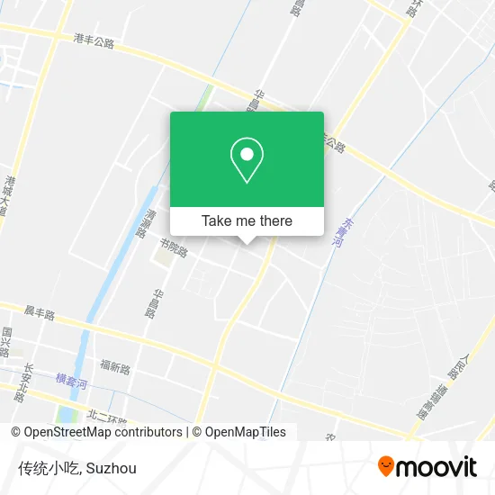 传统小吃 map
