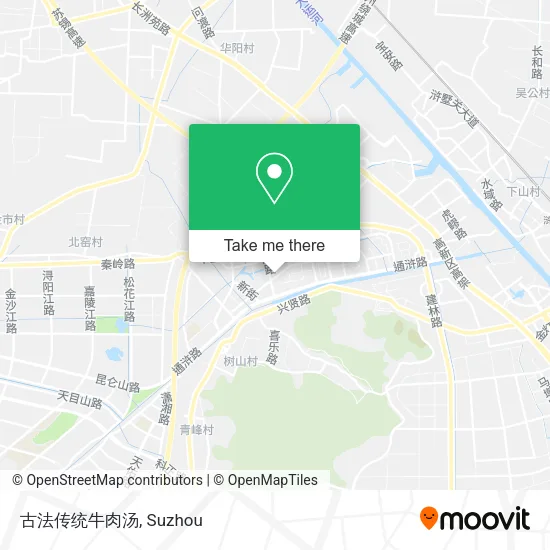 古法传统牛肉汤 map