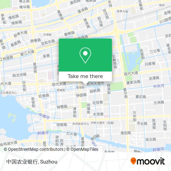 中国农业银行 map