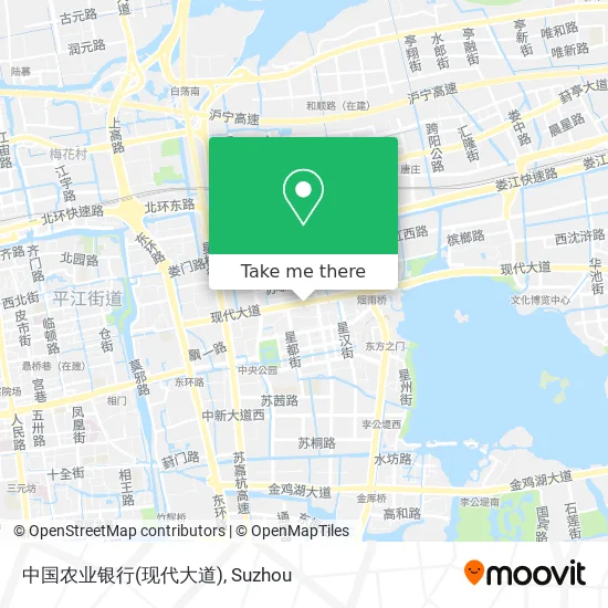 中国农业银行(现代大道) map