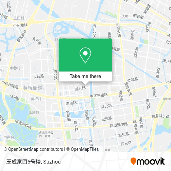 玉成家园5号楼 map