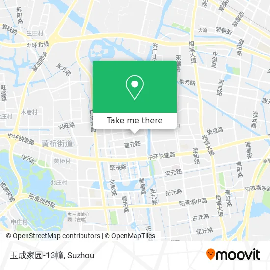 玉成家园-13幢 map