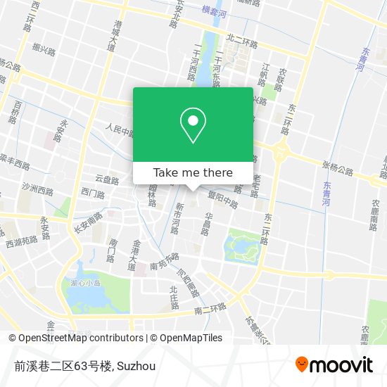 前溪巷二区63号楼 map