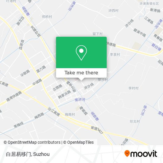 白居易移门 map