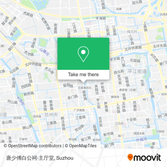 唐少傅白公祠-主厅堂 map