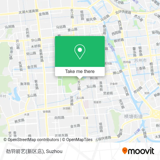 劲羽箭艺(新区店) map