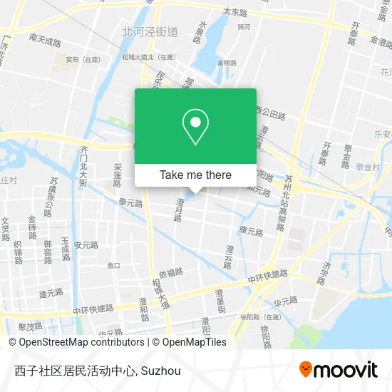 西子社区居民活动中心 map