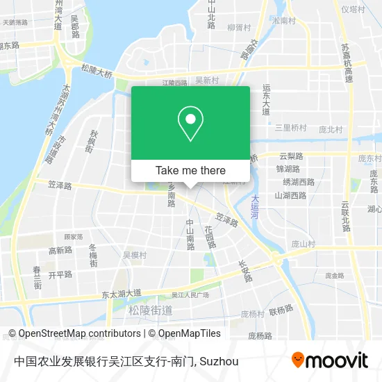 中国农业发展银行吴江区支行-南门 map