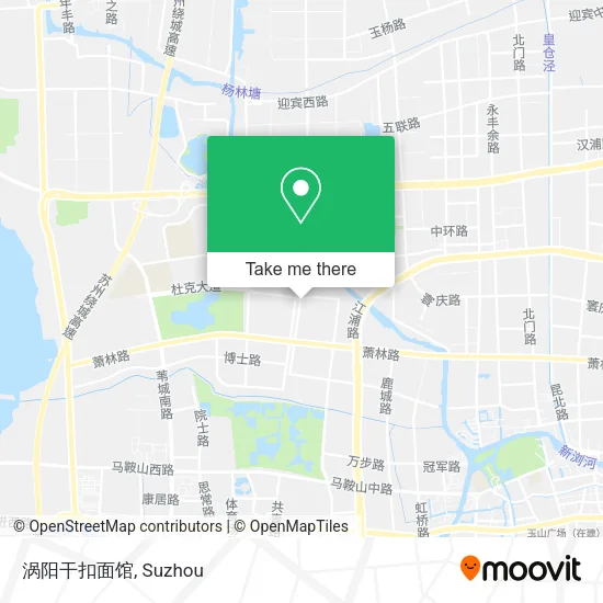 涡阳干扣面馆 map