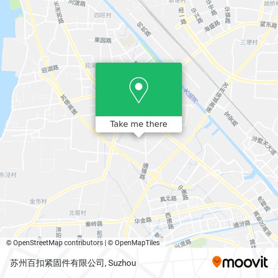 苏州百扣紧固件有限公司 map