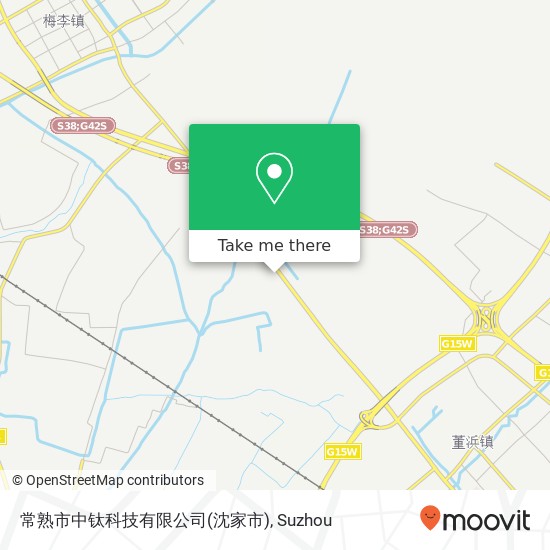 常熟市中钛科技有限公司(沈家市) map