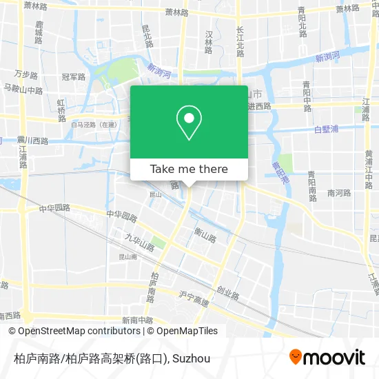 柏庐南路/柏庐路高架桥(路口) map