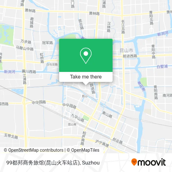 99都邦商务旅馆(昆山火车站店) map