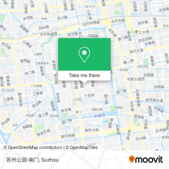 苏州公园-南门 map