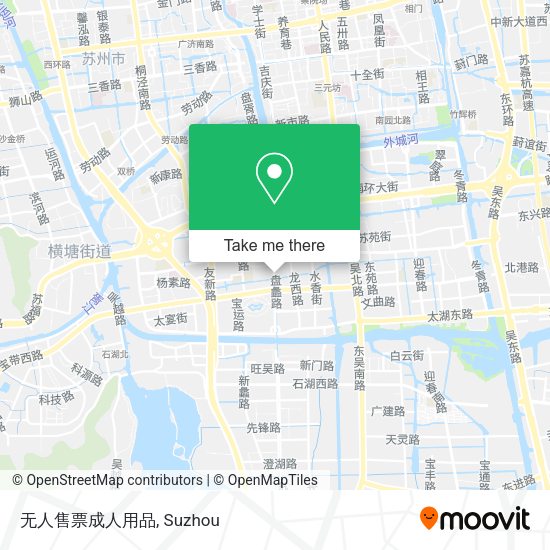 无人售票成人用品 map
