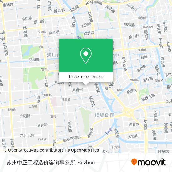 苏州中正工程造价咨询事务所 map