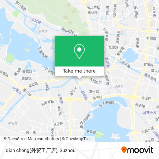 qian cheng(外贸工厂店) map