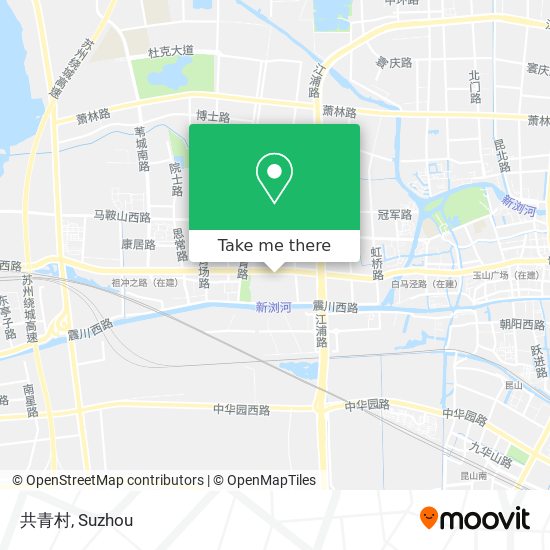 共青村 map
