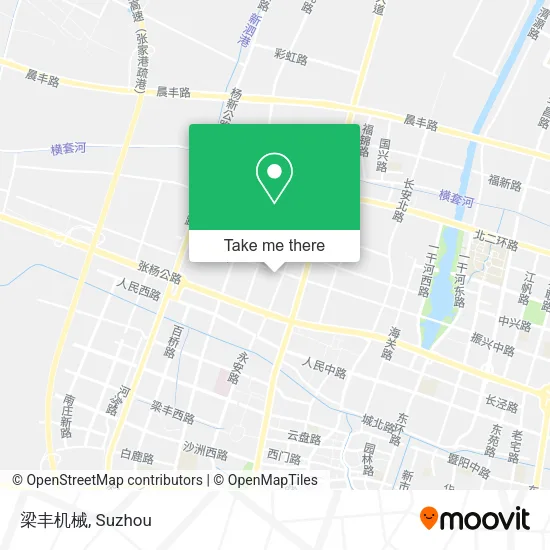 梁丰机械 map