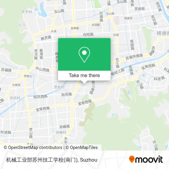 机械工业部苏州技工学校(南门) map