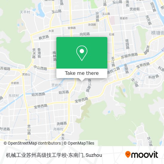 机械工业苏州高级技工学校-东南门 map