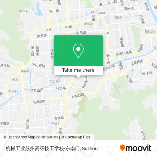 机械工业苏州高级技工学校-东南门 map