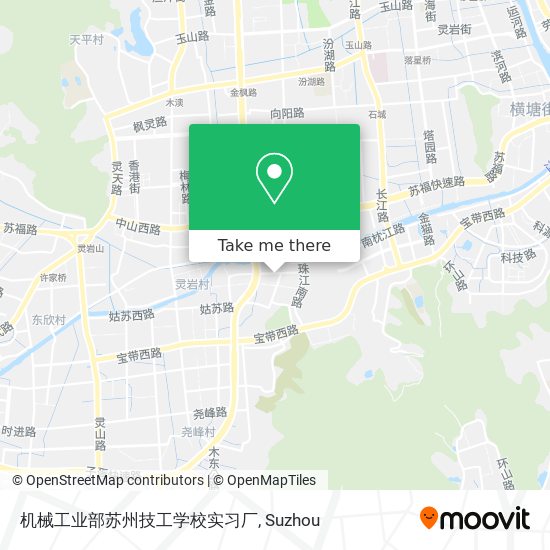 机械工业部苏州技工学校实习厂 map